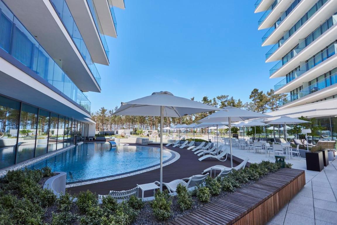 Wave Beachfront Family Apartment Miedzyzdroje Ngoại thất bức ảnh