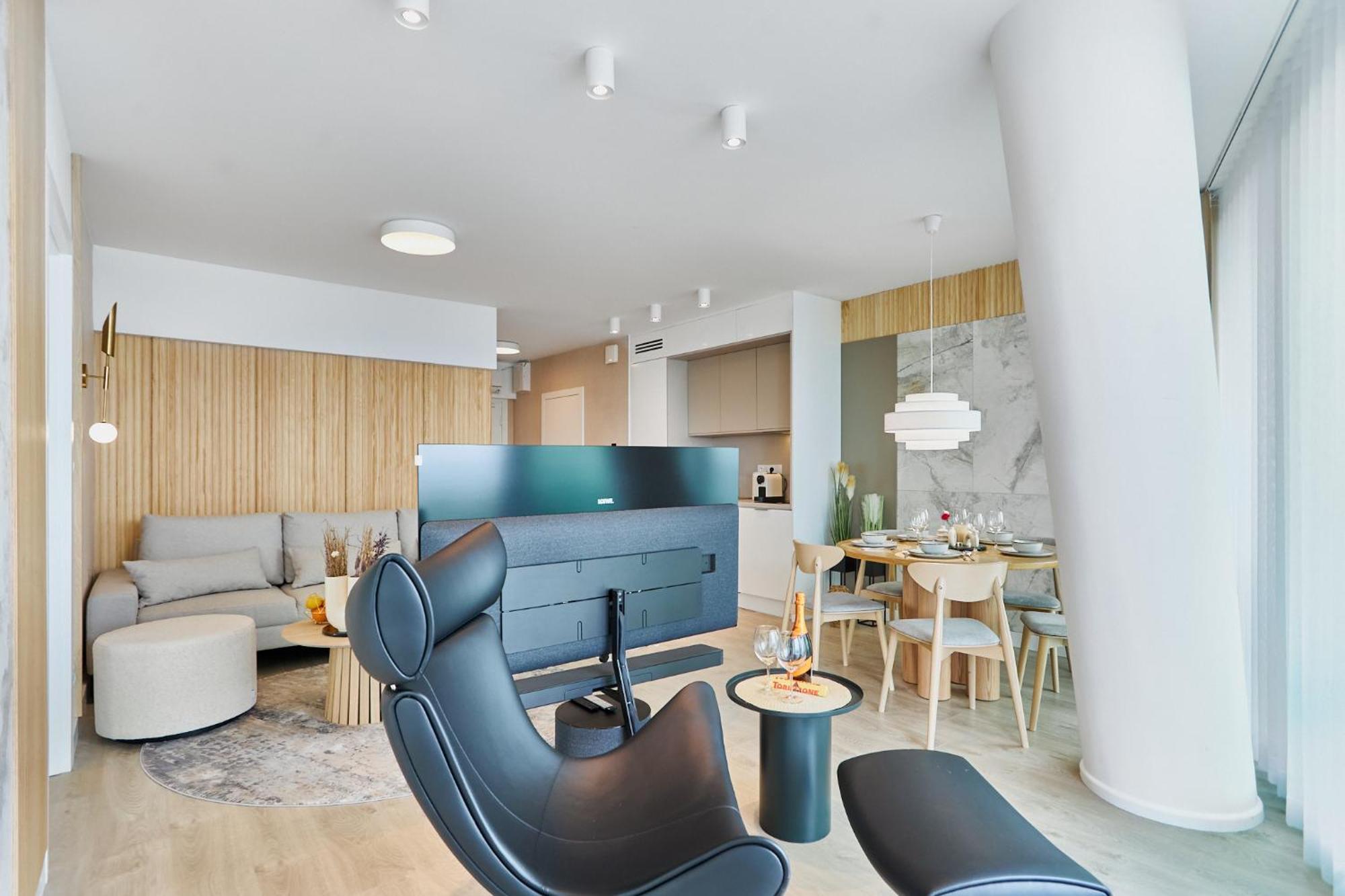 Wave Beachfront Family Apartment Miedzyzdroje Ngoại thất bức ảnh